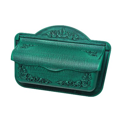 Gibraltar Mailboxes Covington Wall Mount Mailbox Green