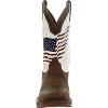 Men's Rebel by Durango Distressed Flag Embroidery Western Boot - 3 of 4