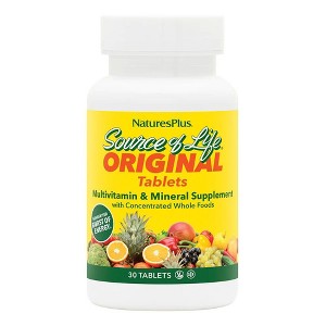 Source of Life Multivitamin by Nature's Plus  -  30 Tablet - 1 of 4