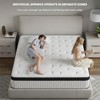 Mattress 12 inch, Hybrid Mattress in a Box with Memory Foam and Pocket Springs for Pressure Relief, Medium Firm Mattress, Motion Isolation,CertiPUR-US - 4 of 4