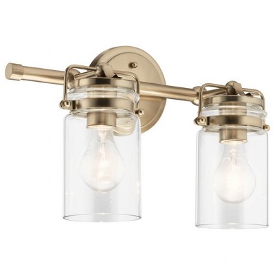 Kichler Lighting Brinley 2 - Light Vanity in  Champagne Bronze