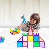 Everplay 66 Piece Play Set Magnetic Tile Set for Kids Ages 3+, Multicolor - 3 of 4