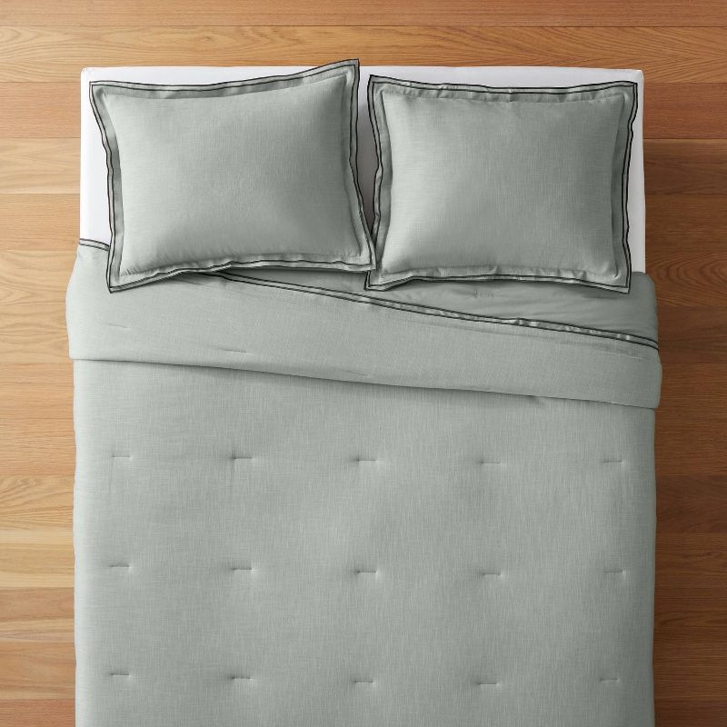 Double Flange Merrow Stitch Comforter & Sham Set - Threshold™ designed with Studio McGee, 3 of 8