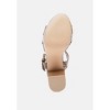 Chypre High Heeled Block Sandal Women - 3 of 4