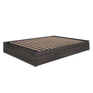 Queen Storage Platform Bed - Nexera - 1 of 4
