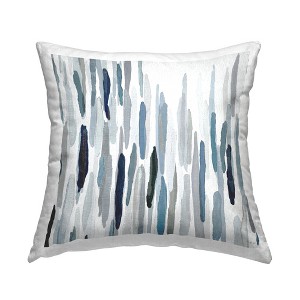 Stupell Industries Blue Varied Abstract Brushed Rainfall Lines - 1 of 3