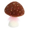 Aurora Small Chocolate Cupcake Fungi Friends Vibrant Stuffed Animal Brown 9" - 4 of 4