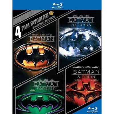 Batman Collection 4 Film Favorites Blu Ray Target