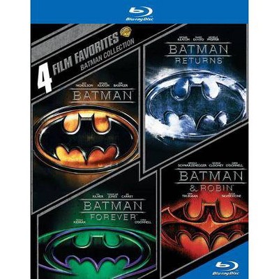 Batman Collection: 4 Film Favorites (Blu-ray)