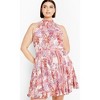 Women's Plus Size Blushing Beauty Dress - blush | CITY CHIC - image 3 of 4