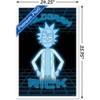 Trends International Rick And Morty - Hologram Rick Framed Wall Poster Prints - 3 of 4