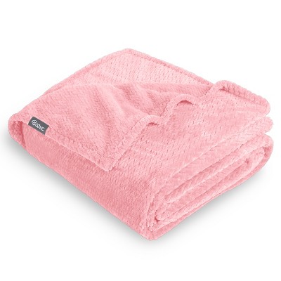 Microplush Fleece Bed Blanket by Bare Home