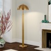 Hudson and Canal 58" Tall Floor Lamp with Metal Shade - 4 of 4