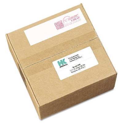 Avery Permanent Adhesive Postage Meter Labels 1 1/2 x 2 3/4 White 160/Pack 05288