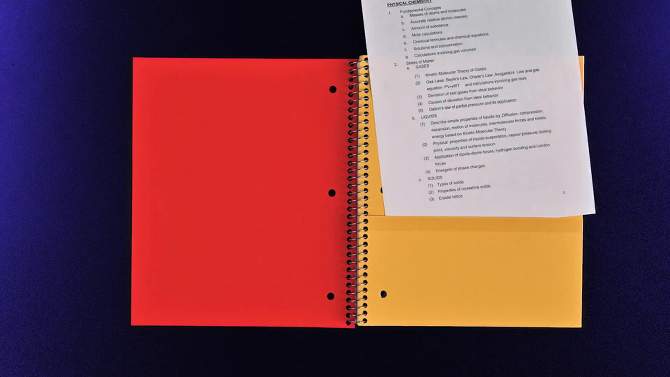 Five Star 220 Sheets College Ruled Notebook Feature Rich White, 2 of 9, play video