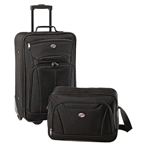 American Tourister Fieldbrook Ii 2pc Luggage Set Black Target