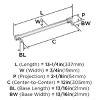Amerock Faraday Appliance Pull for Large Panels and Oversized Cabinets - 3 of 4