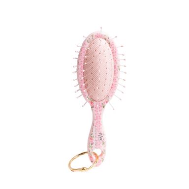 LoveShackFancy x Target – WetBrush Blooming Heirloom Keychain Brush Strawberry Macaroon