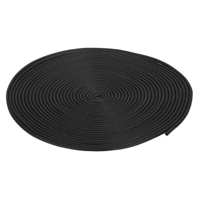 Unique Bargains Solid Foam Rubber Round Soundproof DIY Weather Seal Strip