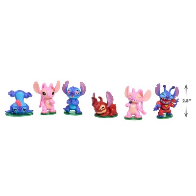 Детские фигурки Lilo & Stitch Disney Lilo & Stitch Character Figure Set, 6pk 3” Collectible Toy Figures — фото 2