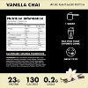 Blessed Plant Based Vegan Protein Powder - 23g of Pea Protein Powder, Dairy Free, Gluten Free, Soy Free - 30 Servings (Vanilla Chai) - 2 of 4