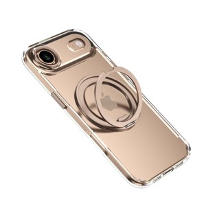 HTUTWOO iPhone 17/Pro/Pro Max/Air Magnetic Case with 360 Rotatable Ring Stand, Compatible with MagSafe Car Phone Mount - 1 of 4