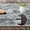 Living Room Washable Non Slip Vintage Retro Rugs Low Pile Chenille Print Rug for Bedroom Dining Room Home Office - 3 of 4