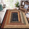 Machine Washable Area Rugs Non Slip Low Pile Stain Resistant Indoor Modern Ultra Soft Carpet Perfect for Home Decoration - 2 of 4