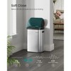 13 Gallon Automatic Trash Can - Motion Sensor & Touch Open, Stainless Steel, Soft-Close Lid, Includes 15 Bags - 4 of 4