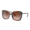 Burberry CAROLL BE 4323 400513 Womens Square Sunglasses Brown Check 54mm - 2 of 3