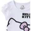 Hello Kitty Sanrio Girls 2 Piece Short Sleeve T-Shirt and Shorts Set for Little and Big Kids - 4 of 4