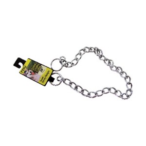 PDQ Silver Chain Steel Dog Collar Large/X-Large - 1 of 1
