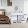 Hotraffy Dressing Stool + Dresser Set - 2 of 3