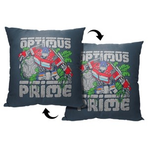 Hasbro Transformers: Rise Of The Beasts Optimus Prime Throw Pillow 18x18 Inches - 1 of 3