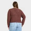 Women's Cozy Lace Cardigan Sweater - Universal Thread™ - 2 of 3