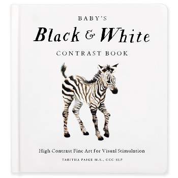 Baby's Black and White Contrast Book - (Our Little Adventures) by  Tabitha Paige (Board Book)