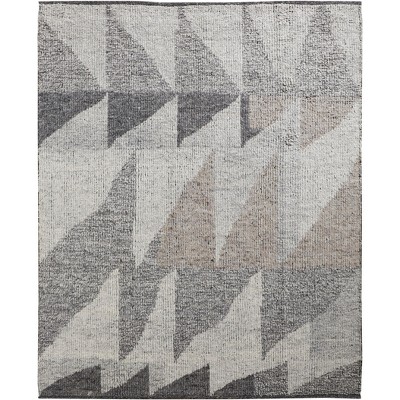 Alford Modern Geometric Ivory/Gray/Taupe Area Rug