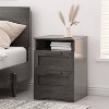 Christopher Knight Home Danbury Rustic 2 Drawer Nightstand Gray Maple - 2 of 4