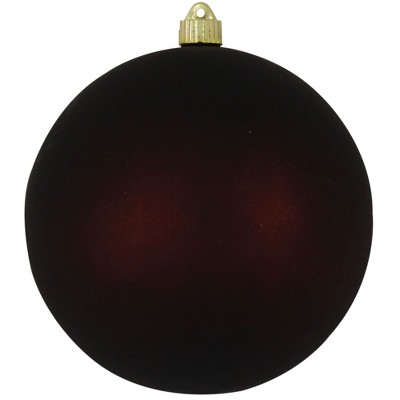 Christmas by Krebs Matte Cowboy Brown Shatterproof Christmas Ball Ornament 8" (200mm)