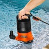 VEVOR Utility Pump, 1 HP, 4000 GPH High Flow, 31 ft Head, Sump Pump Submersible Water Pump Portable Utility Pump with 10 ft Long Power Cord - 2 of 4