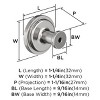 Amerock Faircrest Round Knob for Cabinets, Drawers, and Furniture - 4 of 4