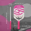 AENKYO Carbon Fiber Pickleball Paddle, T700 Carbon Fiber Face with 14mm PP Honeycomb Core Lightweight Paddle for Ultimate Spin & Contro - 3 of 4