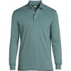 Lands' End Men's Long Sleeve Cotton Supima Polo Shirt - 3 of 4