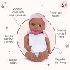 LullaBaby 13" Doll  2pc Bodysuit with Pink Headband - 3 of 4