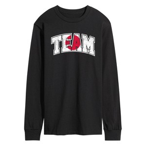 Men's - Instant Message - Team Japan Long Sleeve Graphic T-Shirt - 1 of 4
