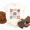 Simply Sage Market Coquette School Chart Sparkle Garment Dyed Tee - 3 of 4