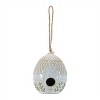 Ornate Porcelain Birdhouse (Set of 2) - 3 of 3