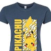 Women's - Pokémon - Pikachu Lightning Bolt Fitted Graphic T-Shirt - 2 of 3