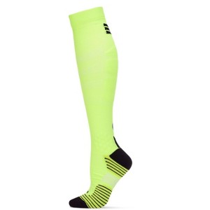 Memoi Women's Neon Performance Knee High Nylon Moderate Compression Socks - 1 of 3