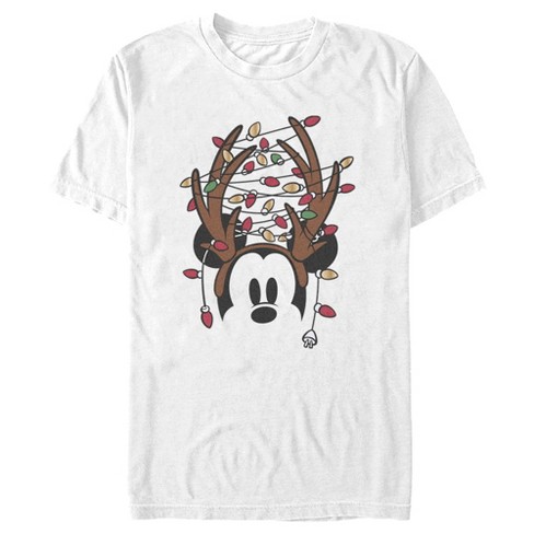 mens mickey christmas shirt